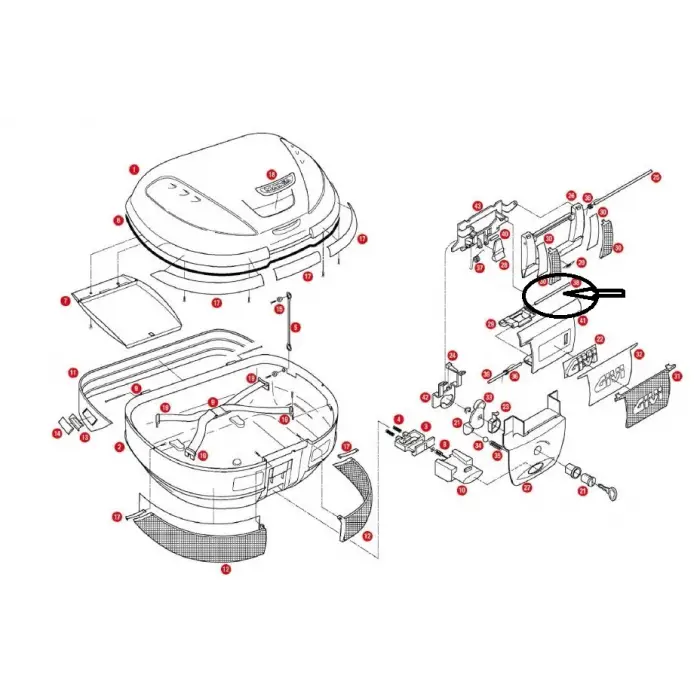 GIVIZ721RÇANTAPİMİ85MMV46-V35-E52-E470-E450-E370-E340-E260-E350-TRK33