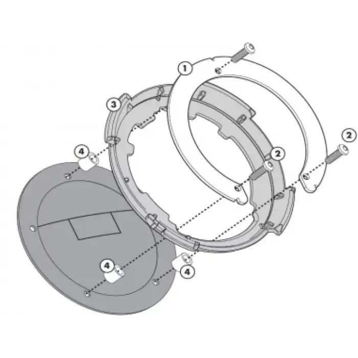KAPPA BF01K DEPOÜSTÜ ÇANTA APARATI (SUZUKI)