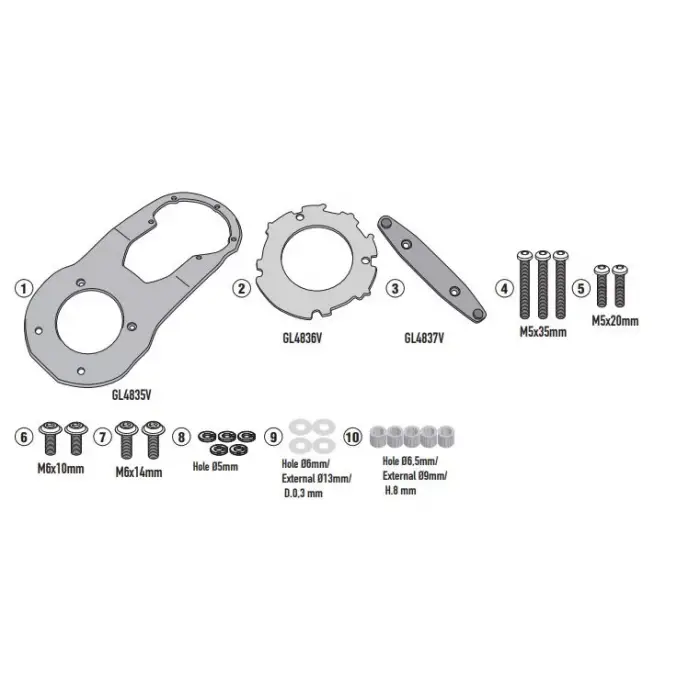 KAPPA BF60K DEPOÜSTÜ ÇANTA APARATI (YAMAHA)