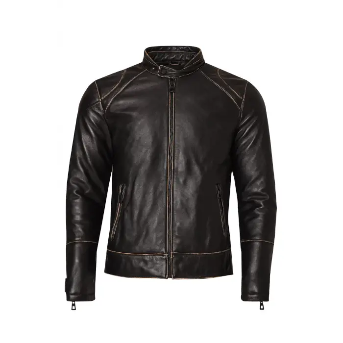 VEXO VINTAGE DERİ MONT SİYAH