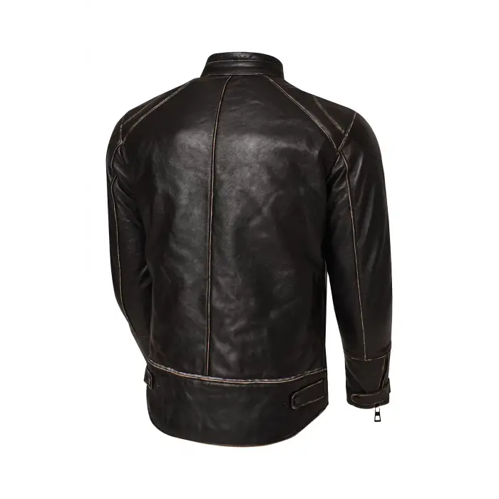 VEXO VINTAGE DERİ MONT SİYAH