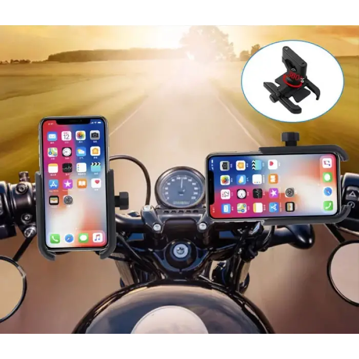 VEXO ALUMINIUM TELEFON TUTUCU GİDON BAĞLANTILI (CS-856A1 AÇIK MODEL)