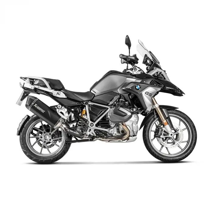 AKRAPOVIC S-B12SO23-HAATBL BMW R 1250 GS / ADVENTURE (19-24) SLIP-ONLINE (TITANIUM) EGZOZ