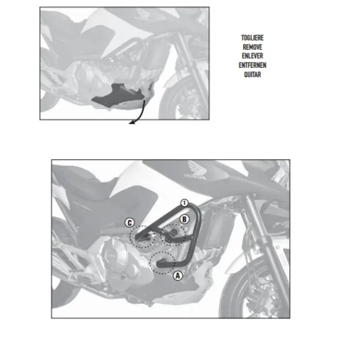 GIVITN1111HONDANC700X-SNC750X-S-NC750X-SDCT(12-20)KORUMADEMİRİ