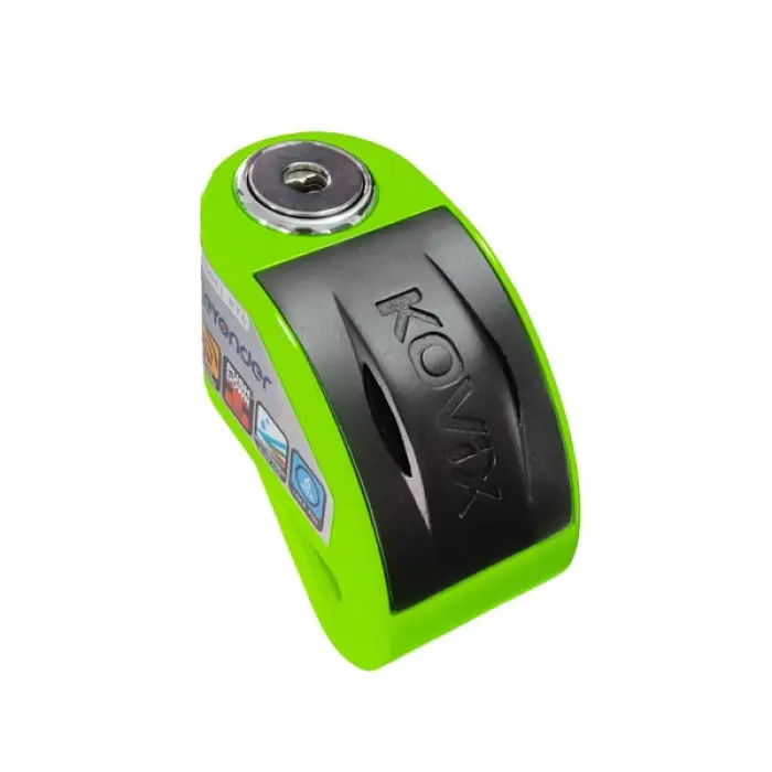 KOVIX KT6/CB-FG ALARMLI DİSK KİLİT YEŞİL