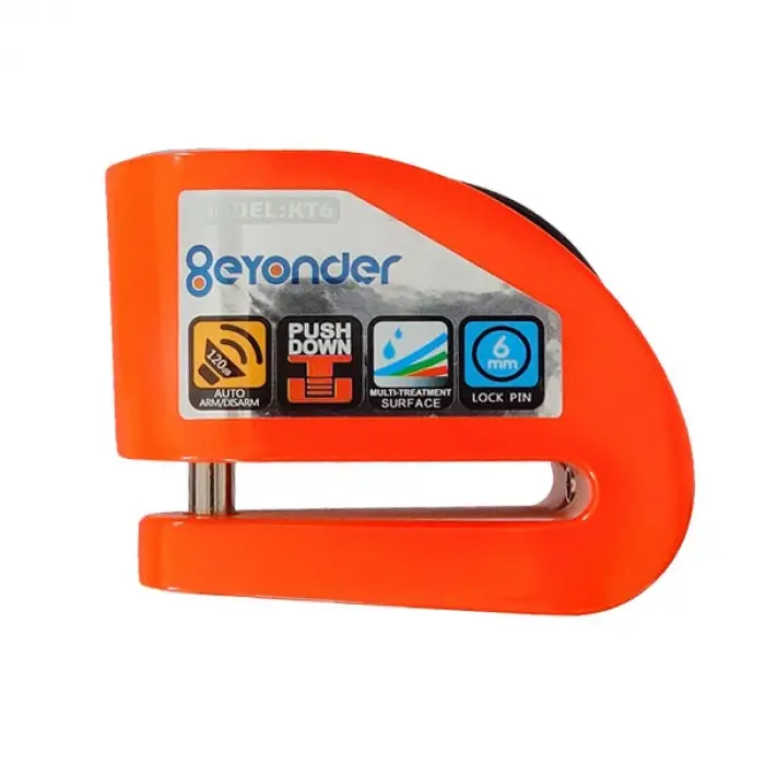 KOVIX KT6/CB-FO ALARMLI DİSK KİLİT