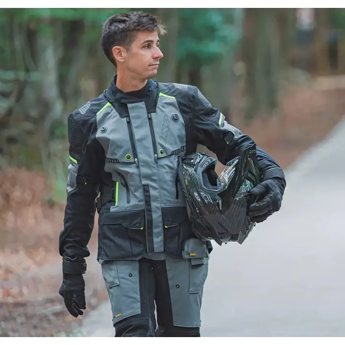 LS2 APOLLO MONT SİYAH-GRİ-