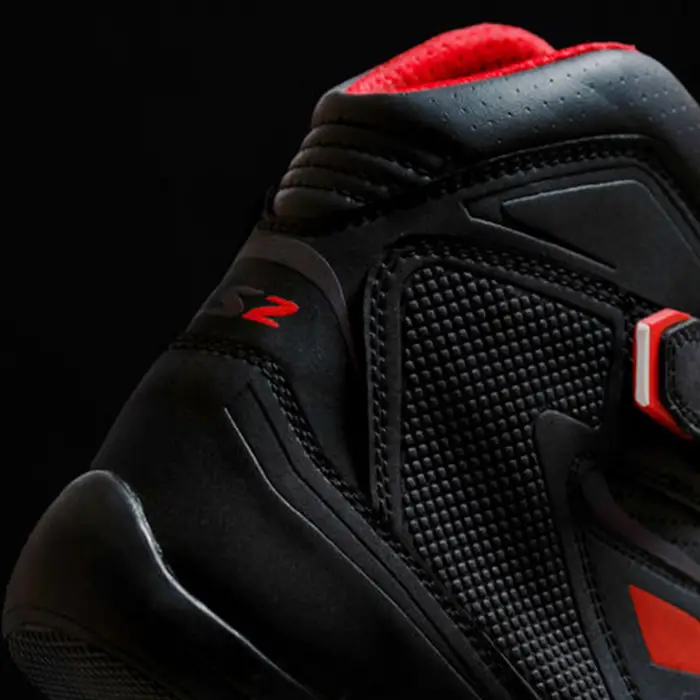 LS2 GARRA WP BOT SİYAH-KIRMIZI