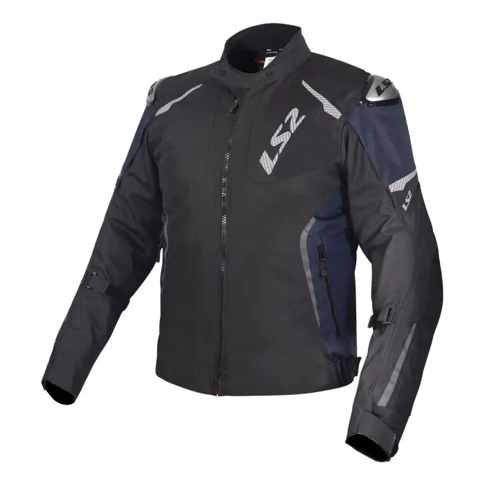 LS2 ZOOM MONT SİYAH-MAVİ