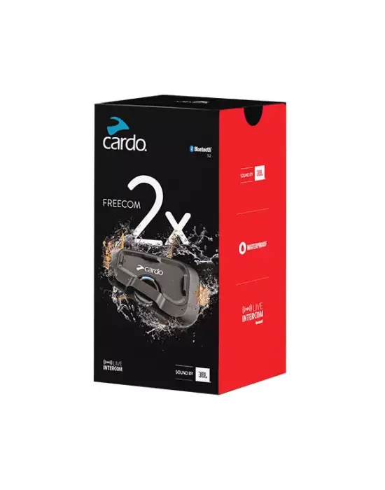 CARDO FREECOM 2X JBL BLUETOOTH VE INTERCOM (TEKLİ PAKET)