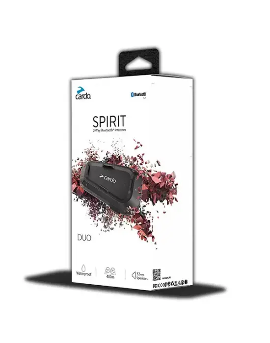 CARDO SPIRIT BLUETOOTH VE INTERCOM (İKİLİ PAKET)