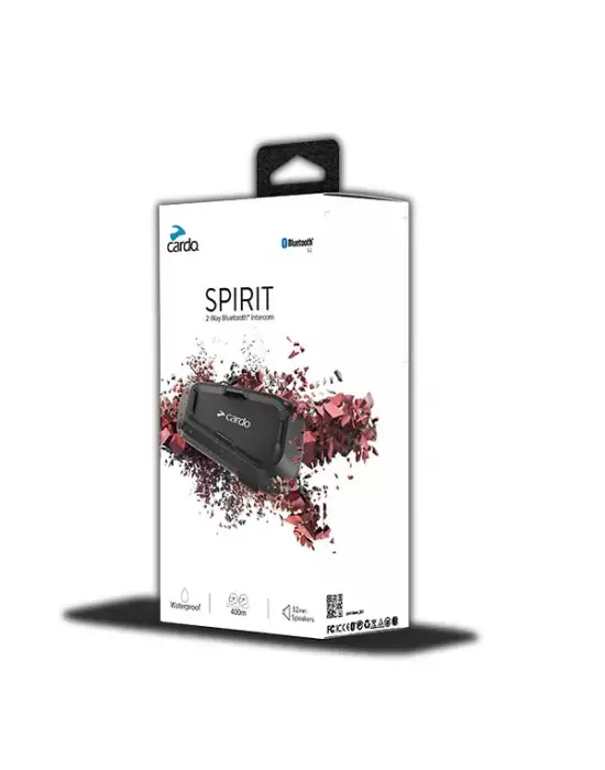 CARDO SPIRIT BLUETOOTH VE INTERCOM (TEKLİ PAKET)