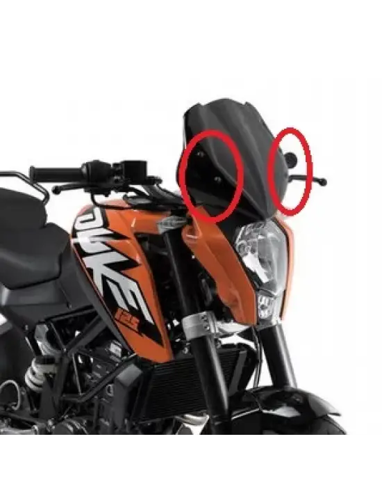 GIVI A7701A KTM DUKE 125-200-390 (11-16) RÜZGAR SİPERLİK BAĞLANTISI