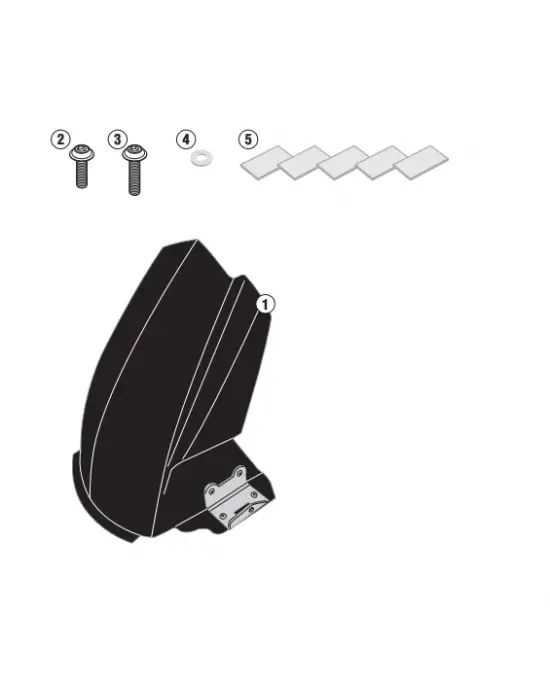 GIVI MG6401 TRIUMPH TIGER 800 - 800XC - 800XR (11-20) ÇAMURLUK