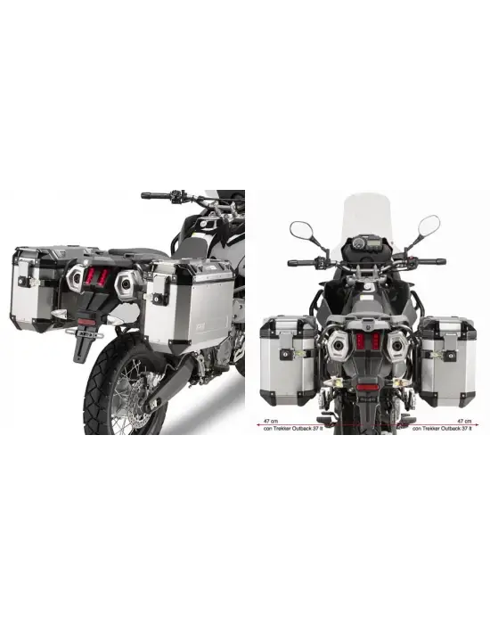GIVI PL1111CAM HONDA NC 700 X-S - NC 750 X-S - NC 750 X-S DCT (12-15) YAN ÇANTA TAŞIYICI