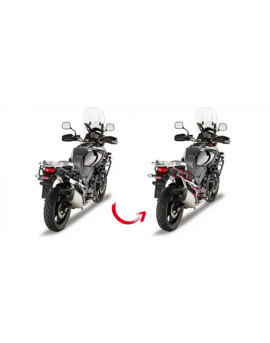 GIVI PLR3105 SUZUKI DL 1000 V-STROM (14-19) YAN ÇANTA TAŞIYICI