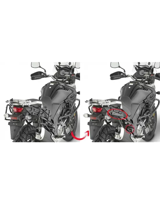 GIVI PLR3112 SUZUKI DL 650 V-STROM (17-25) YAN ÇANTA TAŞIYICI
