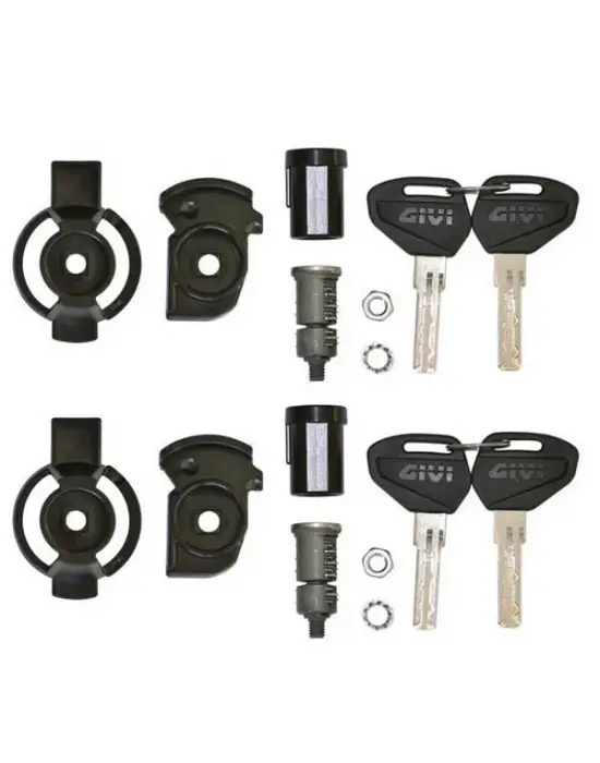 GIVI SL102 ÇANTA GÜVENLİKLİ ANAHTAR SETİ 2Lİ