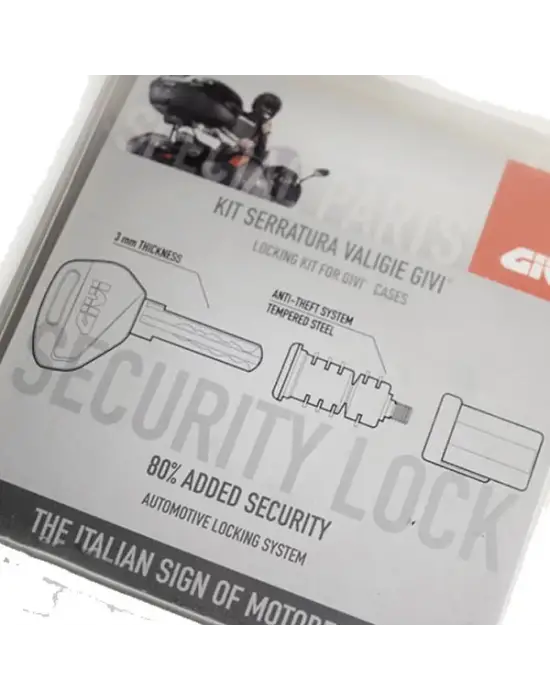 GIVI SL105 ÇANTA GÜVENLİKLİ ANAHTAR SETİ