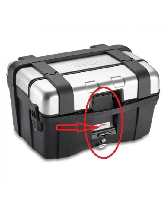GIVI Z641N46M ÇANTA KİLİT MEKANİZMASI GRİ ANAHTARLI TRK46