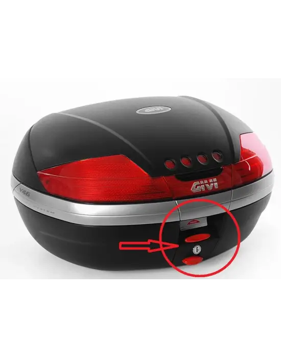 GIVI Z641NM2 ÇANTA KİLİT MEKANİZMASI KIRMIZI ANAHTARLI V46-V35