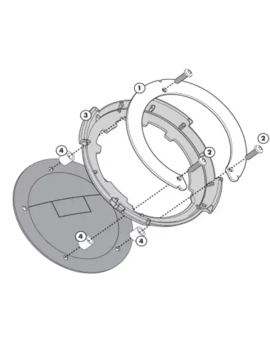 KAPPA BF01K DEPOÜSTÜ ÇANTA APARATI (SUZUKI)