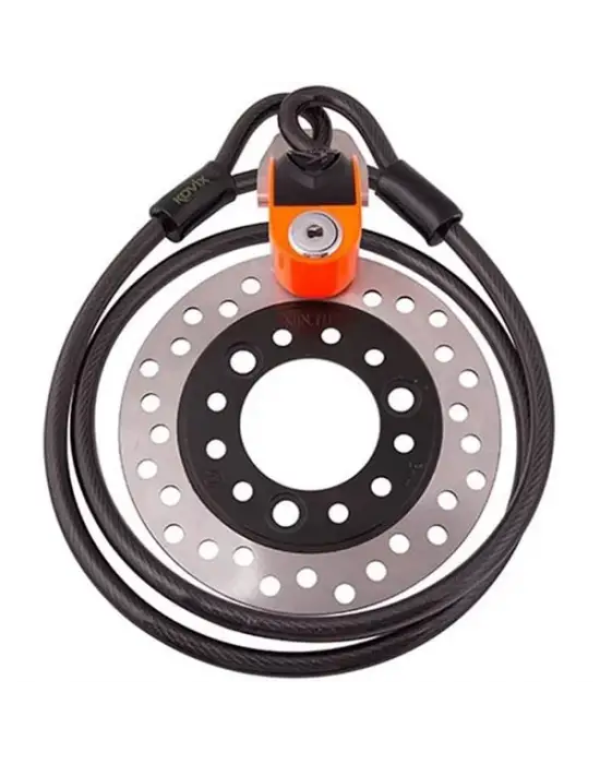 KOVIX KZA-150 ÇELİK KİLİT + KD6 BAĞLANTI ADAPTÖRÜ