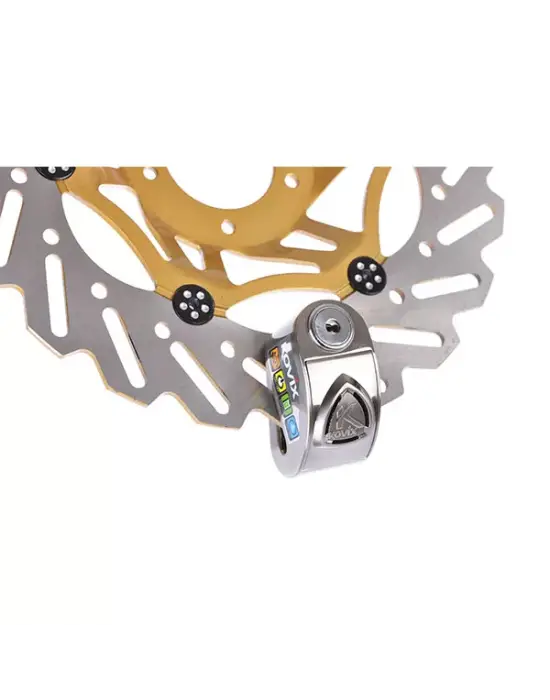 KOVIX KD6-BM ALARMLI DİSK KİLİT GRİ