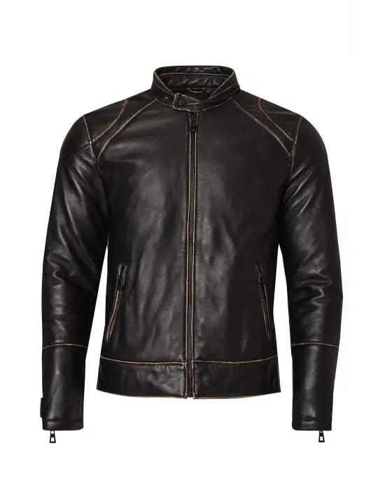 VEXO VINTAGE DERİ MONT SİYAH