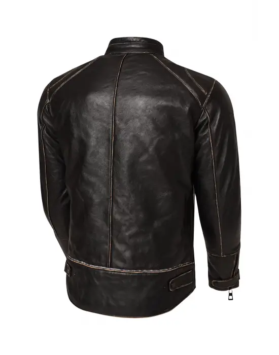 VEXO VINTAGE DERİ MONT SİYAH