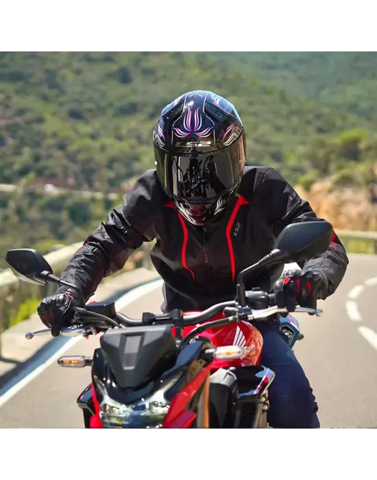 LS2 SEPANG MONT SİYAH-GRİ-KIRMIZI