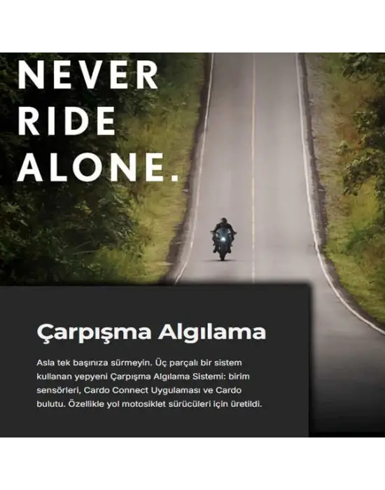 CARDO PACKTALK PRO JBL BLUETOOTH VE INTERCOM (TEKLİ PAKET)