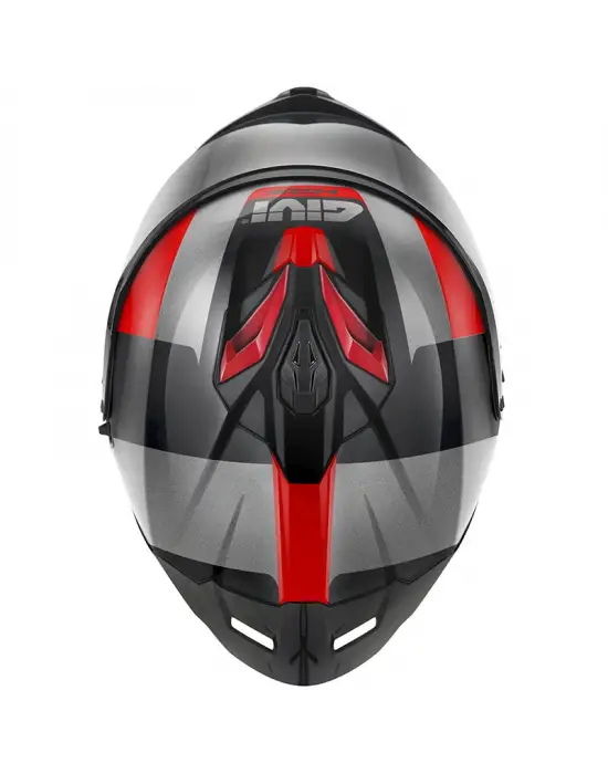 GIVI 50.3 VISION SİYAH-TITANIUM-KIRMIZI KASK