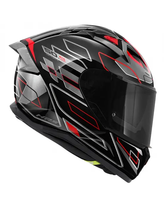 GIVI 50.9 ASSAULT SİYAH-TITANIUM-KIRMIZI KASK