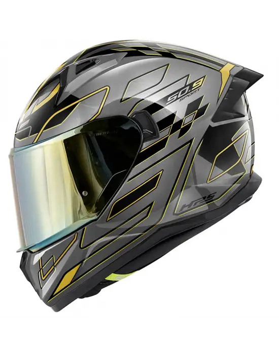 GIVI 50.9 ASSAULT TITANIUM-BRONZ-SARI KASK