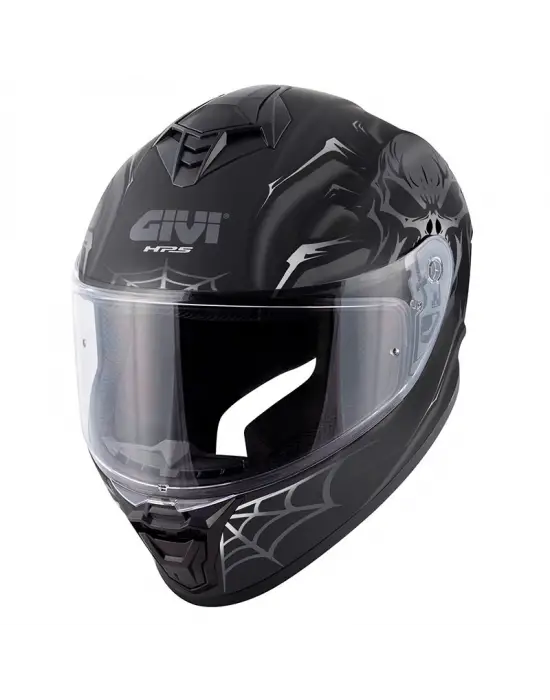 GIVI 50.X ARACHNO MAT SİYAH-GRİ KASK