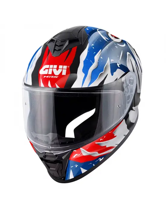 GIVI 50.X SHARKBITE MAVİ-BEYAZ-KIRMIZI KASK