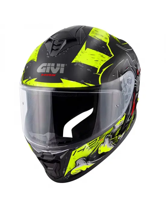 GIVI 50.X WILD MAT SİYAH-NEON SARI KASK