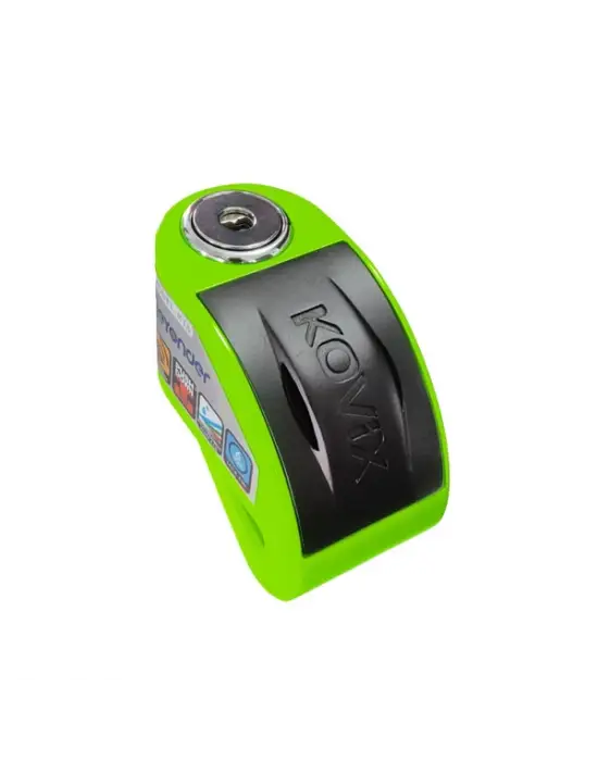 KOVIX KT6/CB-FG ALARMLI DİSK KİLİT YEŞİL