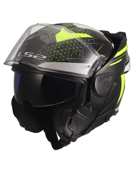 LS2 ADVANT 2 ASTRAL NEON SARI KASK