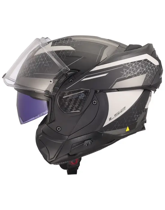 LS2 ADVANT 2 ASTRAL MAT GRİ-SİYAH KASK