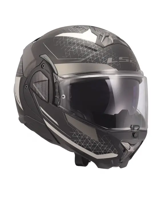 LS2 ADVANT 2 ASTRAL MAT GRİ-SİYAH KASK