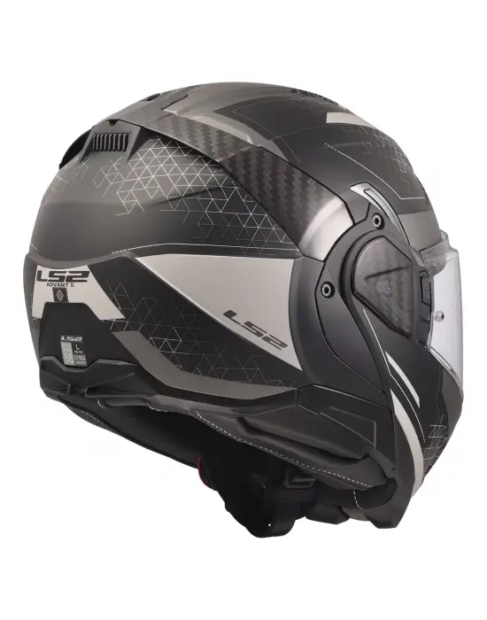 LS2 ADVANT 2 ASTRAL MAT GRİ-SİYAH KASK