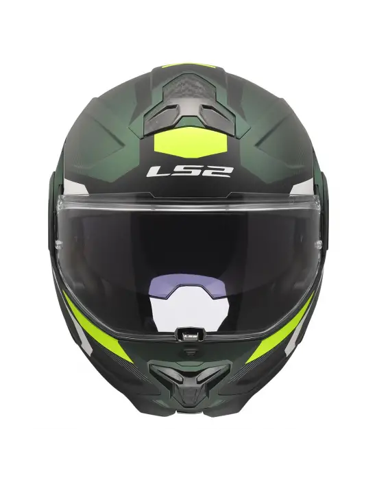 LS2 ADVANT 2 TRIPLE MAT YEŞİL-SİYAH-NEON SARI KASK