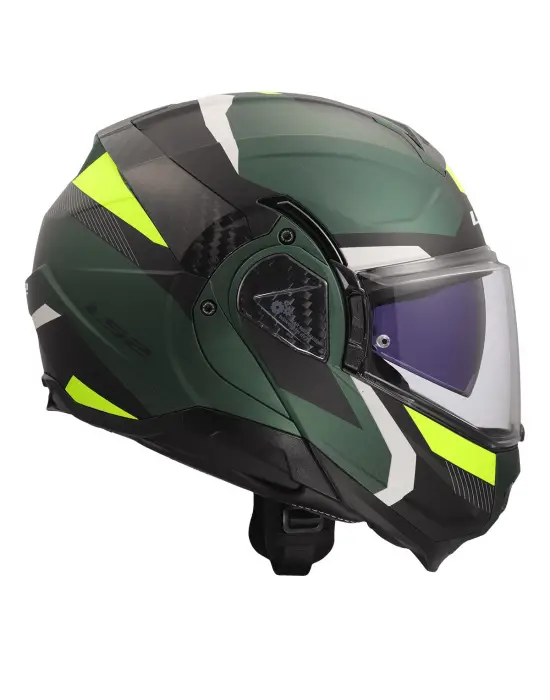 LS2 ADVANT 2 TRIPLE MAT YEŞİL-SİYAH-NEON SARI KASK