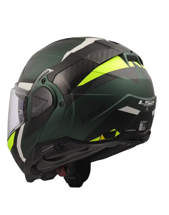 LS2 ADVANT 2 TRIPLE MAT YEŞİL-SİYAH-NEON SARI KASK