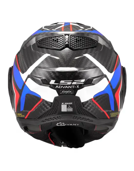 LS2 ADVANT X KARBON FUTURE II BEYAZ-MAVİ KASK