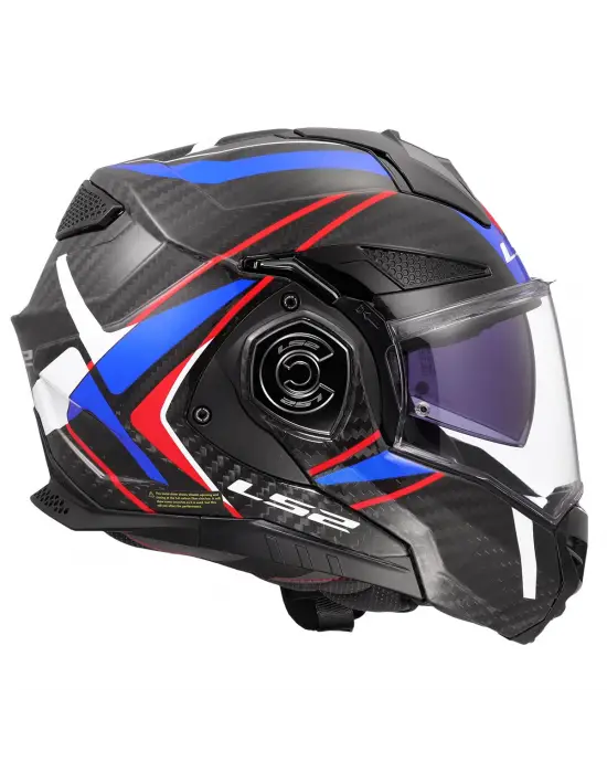 LS2 ADVANT X KARBON FUTURE II BEYAZ-MAVİ KASK