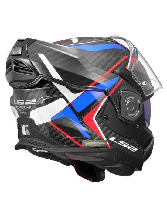 LS2 ADVANT X KARBON FUTURE II BEYAZ-MAVİ KASK