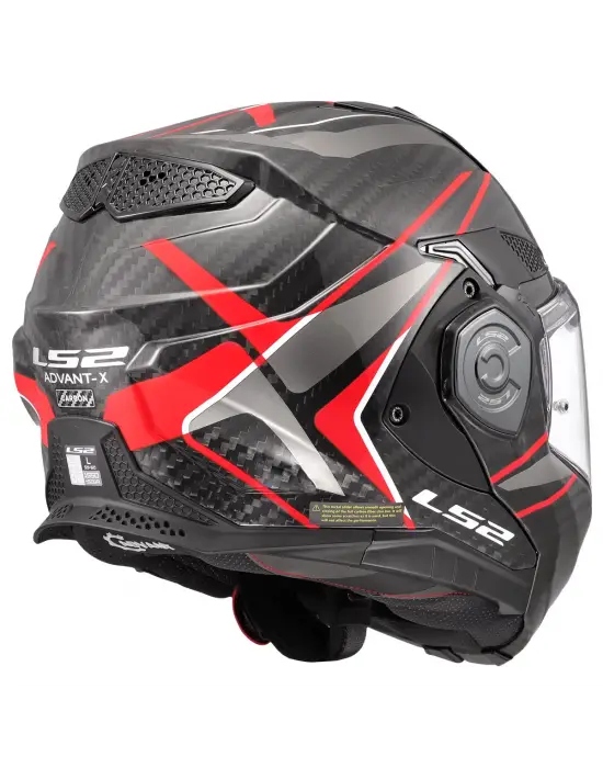 LS2 ADVANT X KARBON FUTURE II KIRMIZI KASK